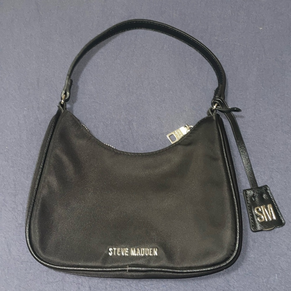 Steve made shoulder black bag